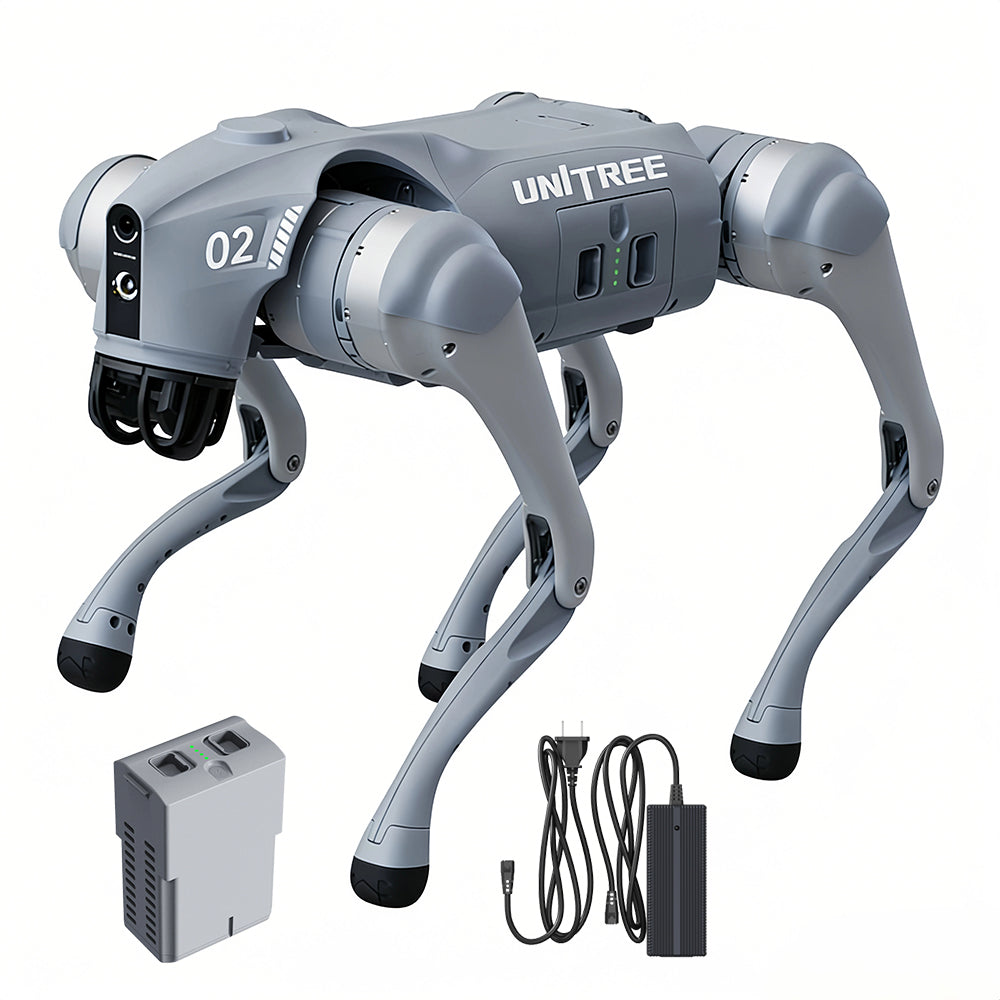Unitree Go2 Pro Quadruped Robot Dog with 4D Ultra-Wide LiDAR & AI GPT Voice – Bionic Robotic Dog – Autonomous Obstacle Avoidance voice interaction.